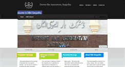 Desktop Screenshot of dbasargodha.com